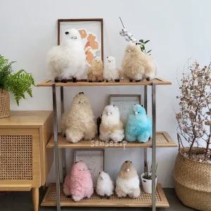 페루 알파카 라마인형 귀여운 애착인형 인테리어소품