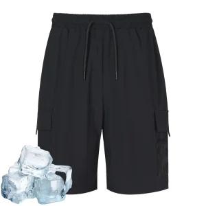 여름 남자 편안하고 시원한 쿨링 스판 반바지 DD-PTH-618-카키