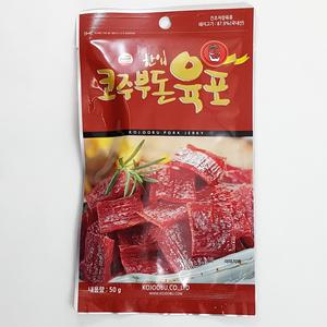 코주부 한입 돈육포 50g x 10개 (무.료.배.송) 코주부육포