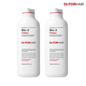 닥터포헤어 모발빠짐감소 뿌리볼륨개선 폴리젠 바이오3 샴푸 500mlx2