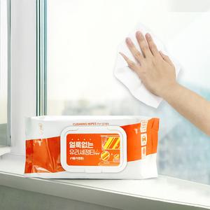 아이프리 유리창닦이 세정티슈 창청소도구 찌든때제거 유리세정제 50매 3팩