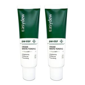 이지듀 디더블유 이지에프 크림 화이트 토닝 50ml 2개