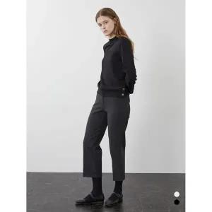 갤러리아 올리비아로렌 반넥 블라우스형 티셔츠 VOCAL3W9131