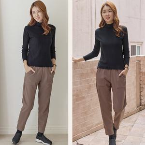 국산 여성 기모팬츠 조거바지 겨울 기모바지 편한 밴딩바지  66 77 88 99  빅사이즈 까지 엄마 선물