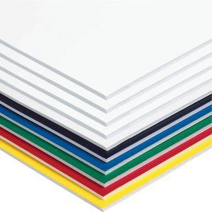 포맥스 백색 컬러 폼보드 재단 커팅 주문제작 규격 B2 5T