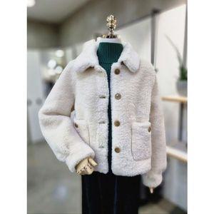 [갤러리아] ABFZ 셔츠카라 양털 포켓 자켓(ABZ1QF02)