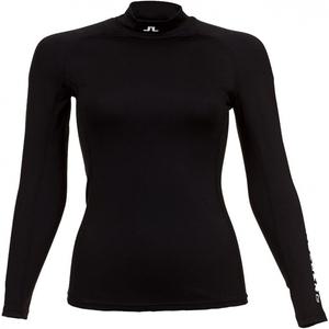 제이린드버그 여성용 기능성 이너웨어 블랙 긴팔