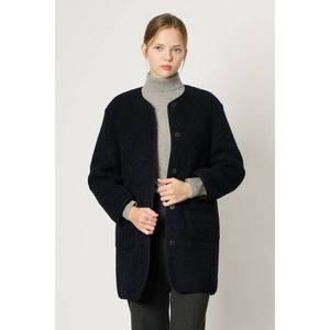 [BCBG](대전신세계)뽀글이 라운드넥 코트 (B4WAH836)