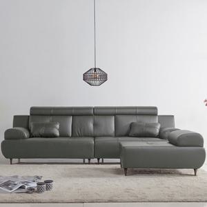 보루네오 엘리브 센트 4인용 라텍스 가죽 쇼파+카우치 스툴 ss004