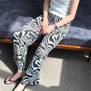 [IXHIX683_4B]지브라 밴딩 쿨바지 SD-230504