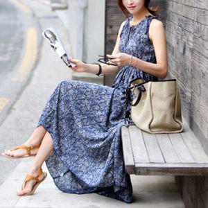 여자 여름 휴양지 리조트 룩 쉬폰 나시 롱 원피스 휴양지 원피스 바캉스 룩 비치 웨어롱 여름 쇼핑몰