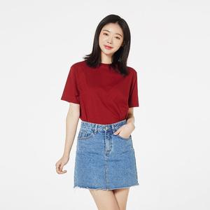 기본티 반팔기본티 여자기본티 단체티 커플티