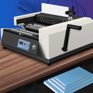 GD-4380 핫멜트 접착제 바인딩 기계, 계약 파일 정보, 부드러운 책 바인딩 기계 커버, 수제 책 커버