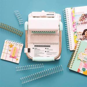 책 바인딩 기계, 와이어 또는 나선형 코일과 호환, 전문 책 노트북 수동 바인딩 기계