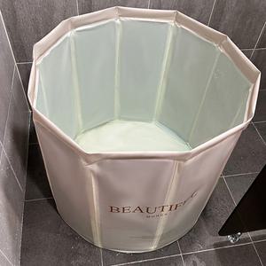 무조립 반신욕기 1인 접이식 간이 미니 반신욕조 목욕통