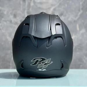 바이크용품 Ram4 매트 그레이 하프 헬멧 남녀공용, 오토바이 오프로드 여름 헬멧, 다운힐 레이싱, 마운틴