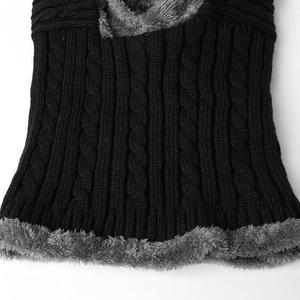 [BZJL3PD0_4C]방한 털모자 블랙 일체형니트모자