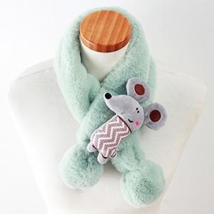 밍크 마우스 목도리
