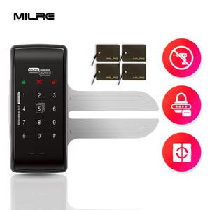 밀레 강화 유리문도어락 상가 단문형 양문형 디지털 번호키 ME-G25S