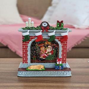 [HYIJQMGT_4B]20114 스노우볼 산타 LED 워터볼 오르골