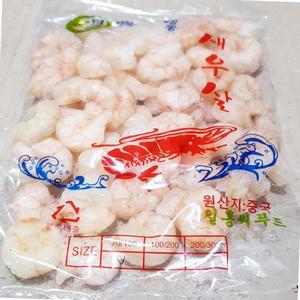 홍새우살 70-100 200g 식자재 업소용 식재료 식당용 대용량 단체 급식용 냉동