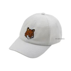 [롯데백화점]메종 키츠네 FW24 공용 볼드 폭스헤드 볼캡 MM06103WW0096 P100