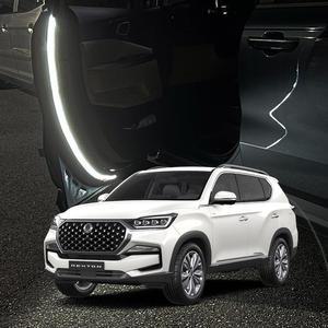 [HYIJS05Q_4B]렉스턴 면발광 국산 워닝 도어라이트 / 웰 3