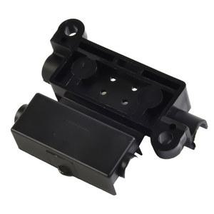 미디 퓨즈 거치대 퓨즈 박스 베이스, ABS + 구리 액세서리, 열 수축 가능, 16 mm 케이블, 4.7mm 구멍 직경, 신제품