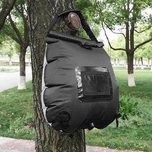 [IXHILCYX_4B]캠핑 샤워기 20L 간이 휴대용 샤워물통 블랙