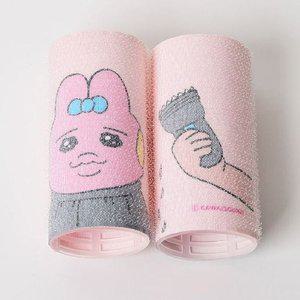 빤쮸토끼 귀여운 대형 헤어롤 4P 앞머리 볼륨 찍찍이 (WFGPVWZ)