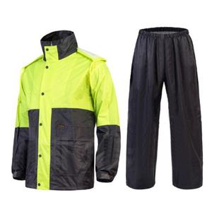 제비표우의 SI-150V 산업 안전용 형광 우의 오토바이용 작업용 무료 반품 교환