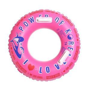 [BZJKPHH1_4B]원형 돌고래 손잡이 튜브(핑크) 어린이튜브