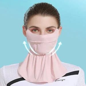 [셀러허브 패션][JHQRV0KU_4B]차단 얼굴 여름자외선차단마스크 목 활동용