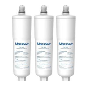 아쿠아 시스템 AP431 AP430SS 온 하우스 스케일 억제 인라인 워터 시스템용 맥스블루 억제제 필터 교체 3팩