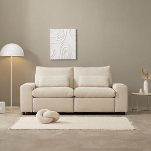 젠모드 구스 패브릭 리클라이너 3인 소파