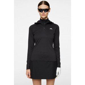 제이린드버그 여성용 져지 긴팔 쿼터 지퍼 후드 2025 스포츠 골프웨어 AGNES