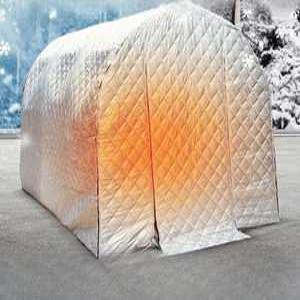 4미터 비닐하우스 단열 커버 외부 열손실 덮개 농작물 보호