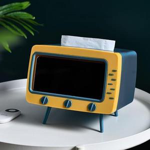 [KGPQ968R_4B]스마트폰 티비 휴지케이스 냅킨 블루