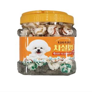 치카치카 치실껌 SET (44P) 강아지껌 e