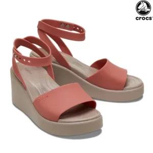 브루클린 앵클 스트랩 웨지힐 플랫폼 키높이 통굽 굽높은 샌들 209406-2DT 스