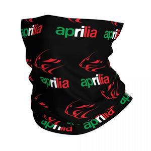 맞춤형 이탈리아 Aprilia 로고 반다나 넥 각반 스키 사이클링 여성 랩 스카프 머리띠 워머 페이스 커버