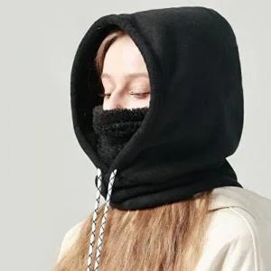 [셀러허브 패션][JHQS797M_4B]후드넥워머 겨울모자 등산 마스크 겨울