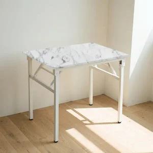 보루네오 엘리브 디프 800 철제 접이식 책상 테이블 sd194