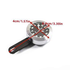 범용 바이크 오토바이 방수 핸들 바 마운트 시계 다지기 카페 레이서 올드 스쿨 바버