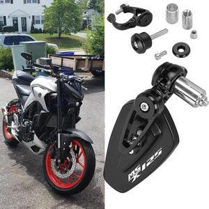 혼다 호환 MSX125 그롬 MSX 125 용 바이크 오토바이 백미러 범용 스쿠터 바 엔드 핸들 듀얼