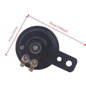 바이크 오토바이 전기 키트 범용 방수 라운드 시끄러운 스피커 12V 15A 105db 신호 액세서리용