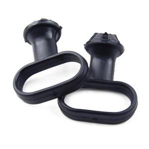 Beler범용 블랙 고무 55x41 cm 전면 머드 가드 속도계 케이블 홀더 바이크 오토바이 4 개