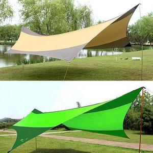 [MENN0993_53D4]경량 텐트그늘막 대형 헥사 타프