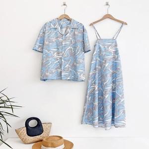 [오노마] ONM 커플비치웨어 원피스 롱비치 SH221-DR221 남여