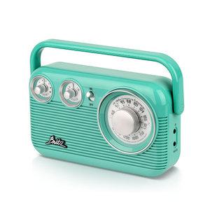 브리츠 BZ-R891 레트로 휴대용 라디오, 민트